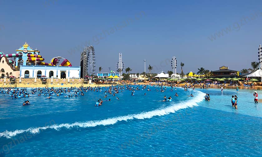 浙江宁波阿拉的海水上乐园