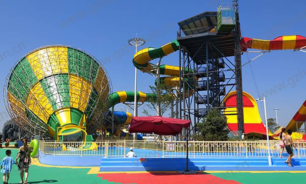 黑龙江哈尔滨美丽岛大喇叭、冲天回旋