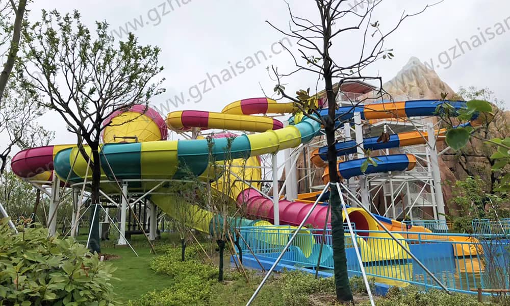 江苏盐城长乐水世界翻江倒海滑道 江苏盐城长乐水世界翻江倒海滑道